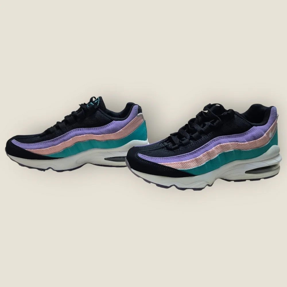 NWOT Nike Air Max 95 GS Size 6.5Y BIG BOYS 'Have A Nike Day' - Picture 10 of 10